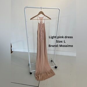 Women’s light pink dress